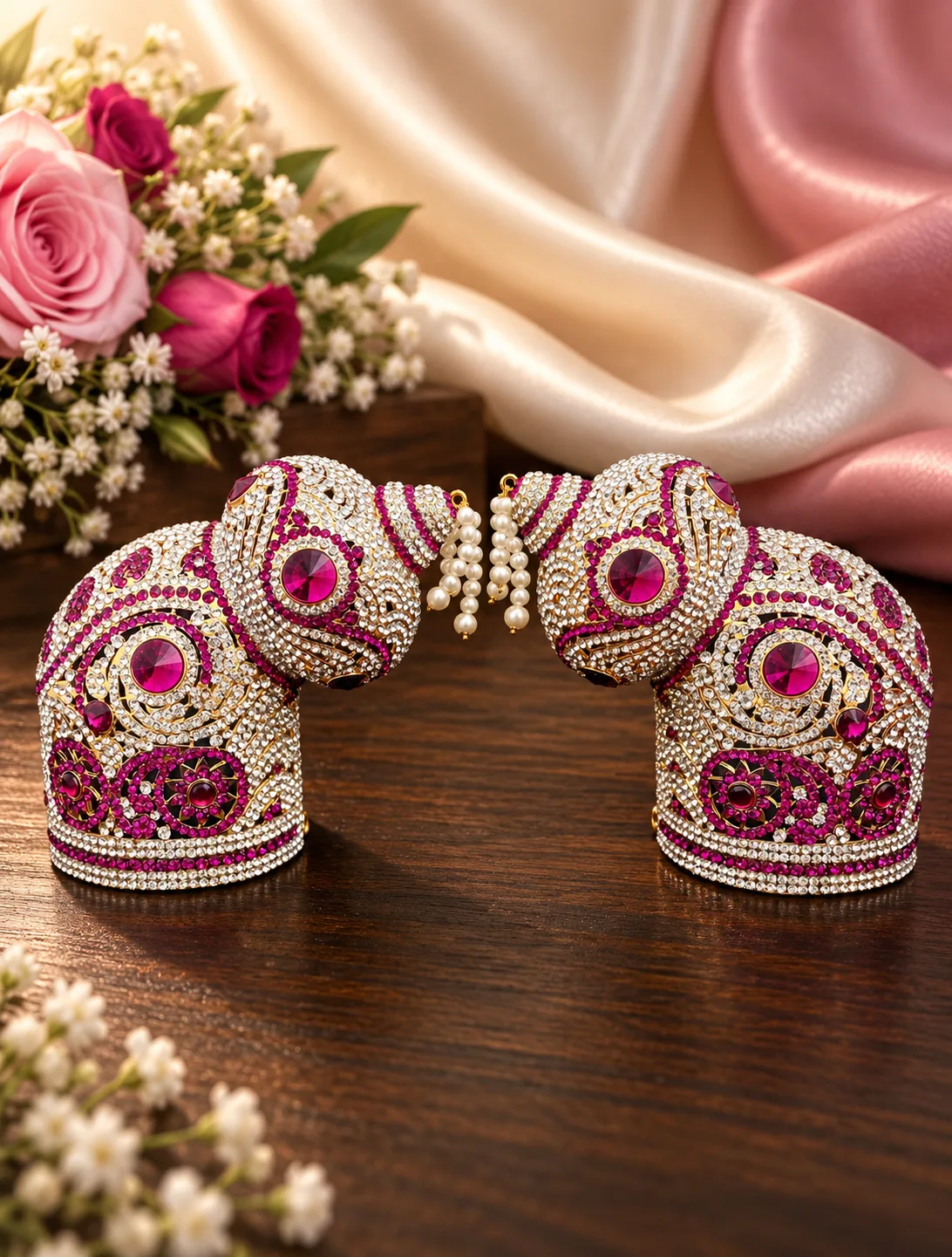 Gold Plated Goda Devi Crown 0008