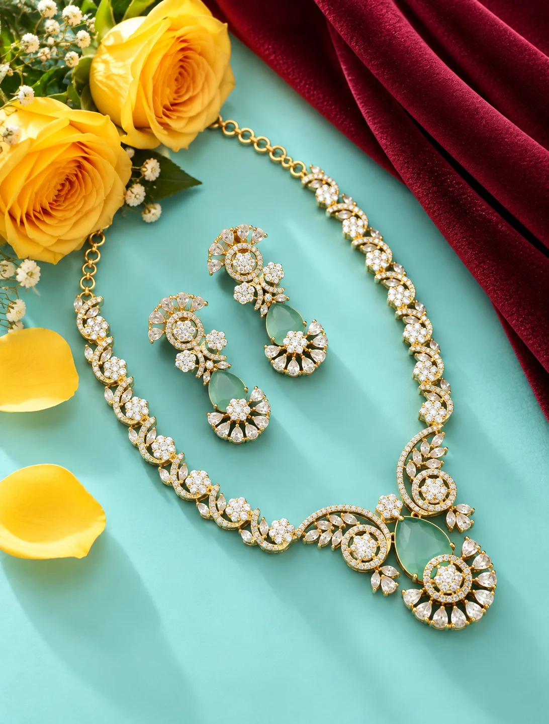 Bridal Necklace Set 0024