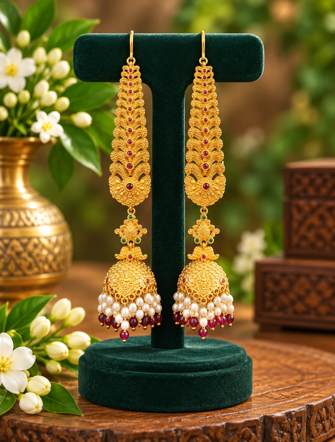 Straight Matilu Ear Chain 0024