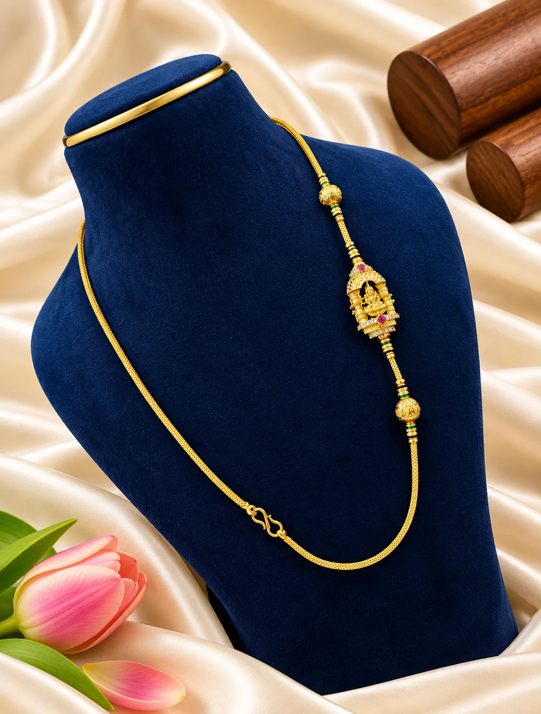 Side Pendant Thali Chains 0026