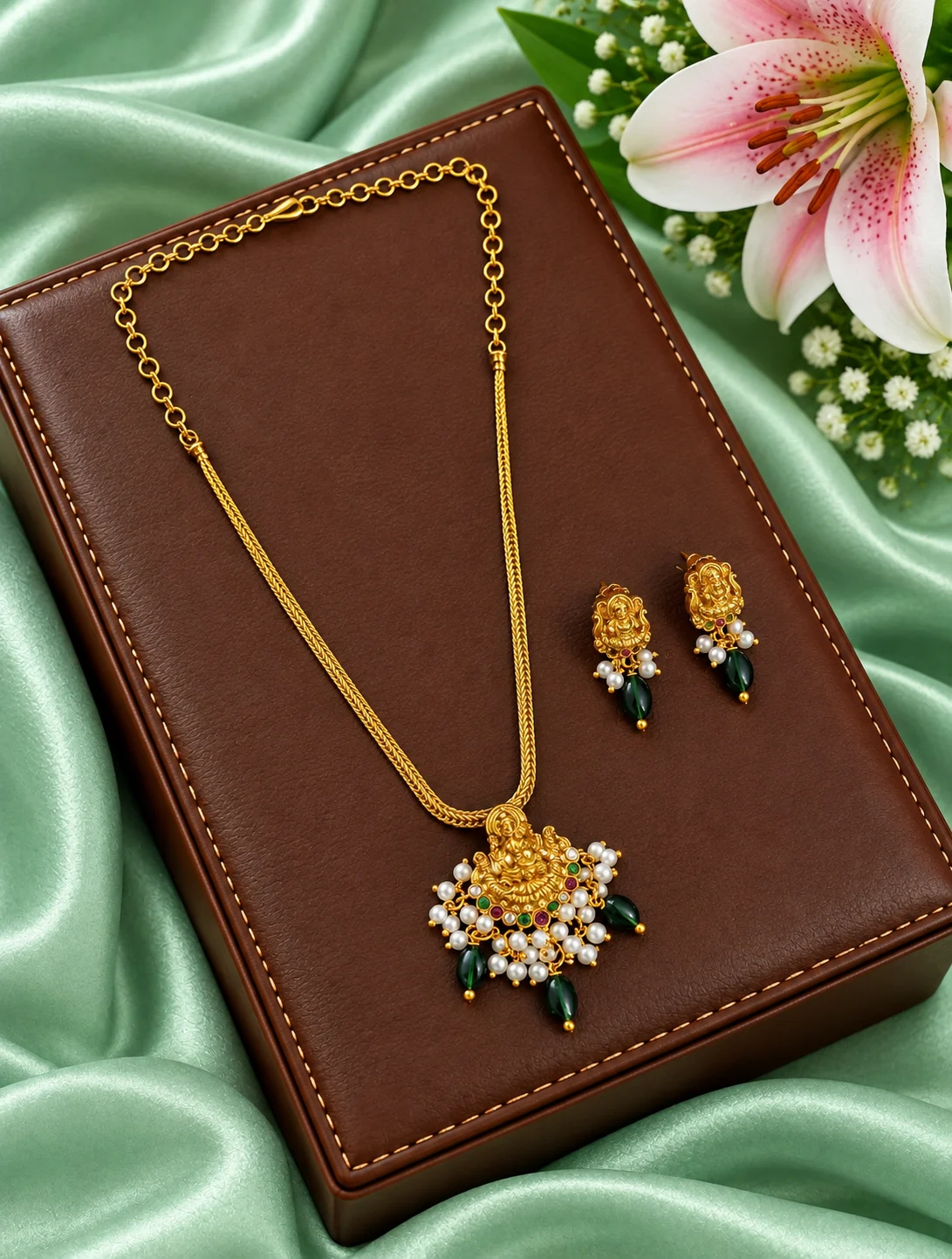 Chain Necklace Set 0023