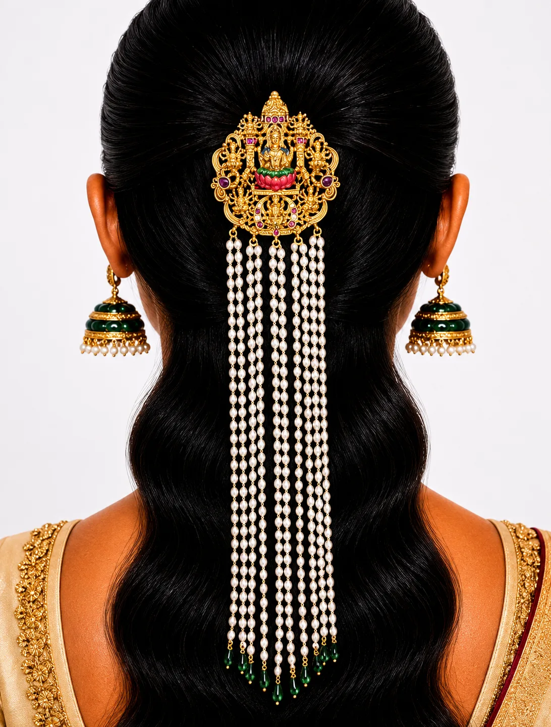 Lakshmi Hair Brooch 0007