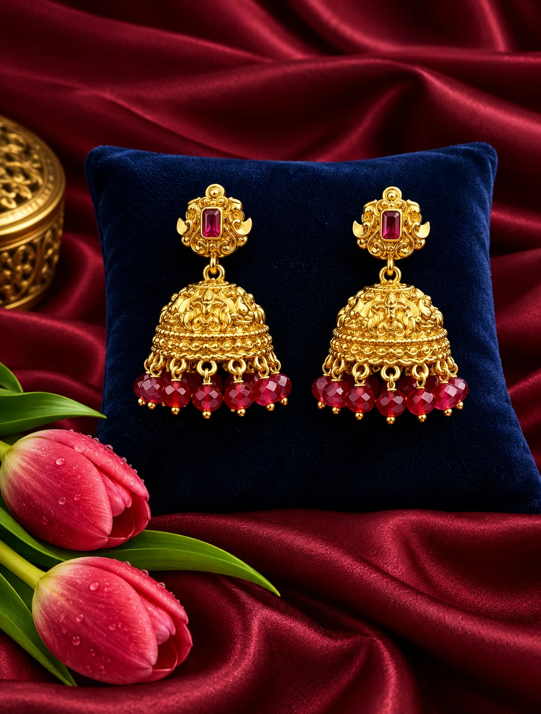 Gold Plated Jhumkas 0020