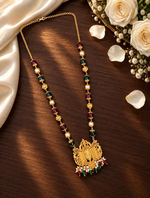 CZ Beads Necklace 0006