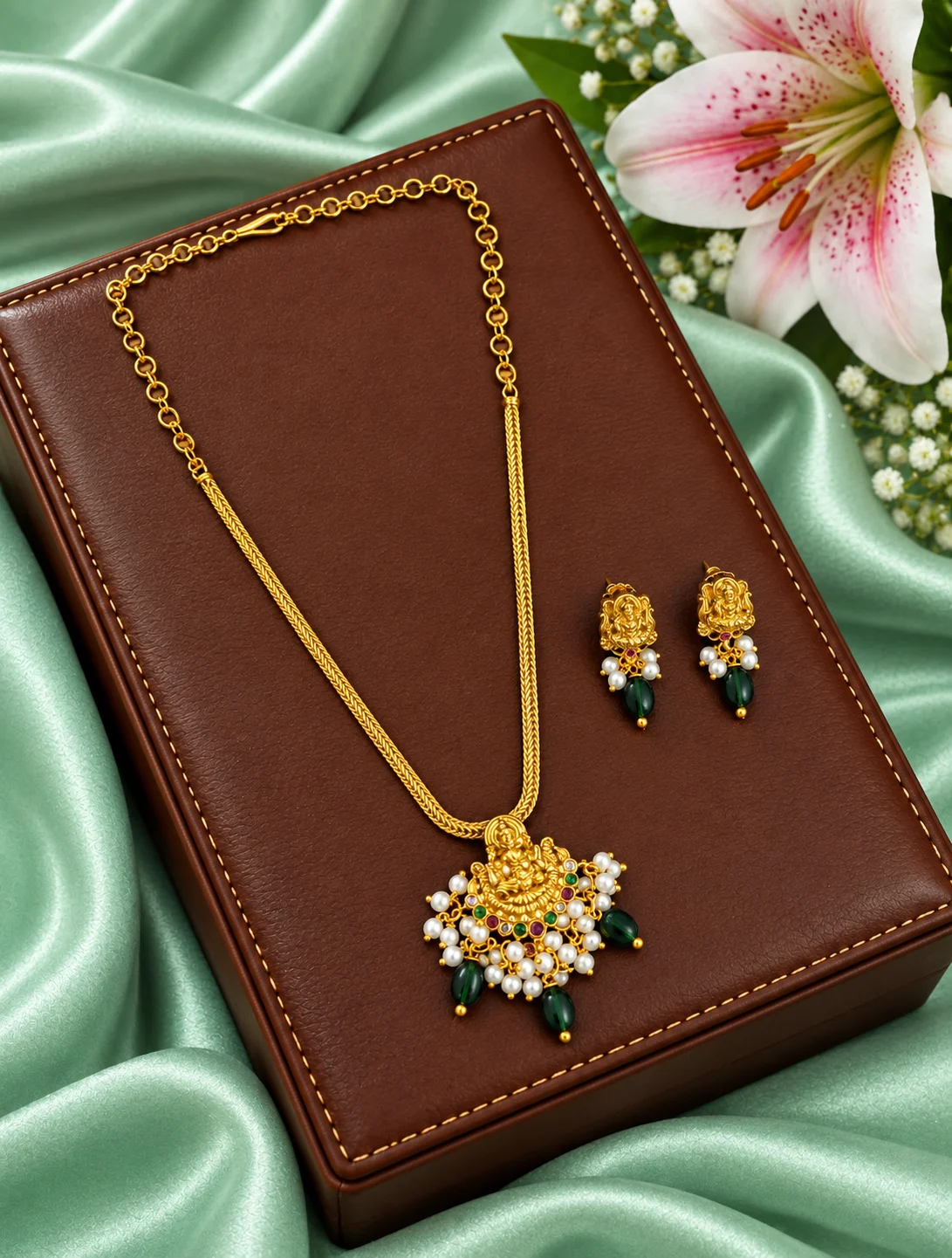 Chain Necklace Set 0023