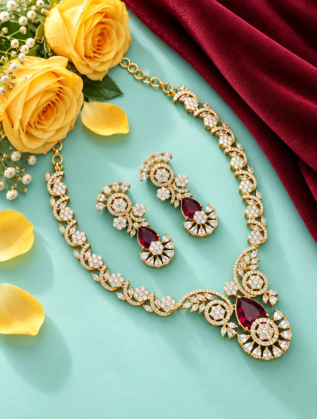 Bridal Necklace Set 0024