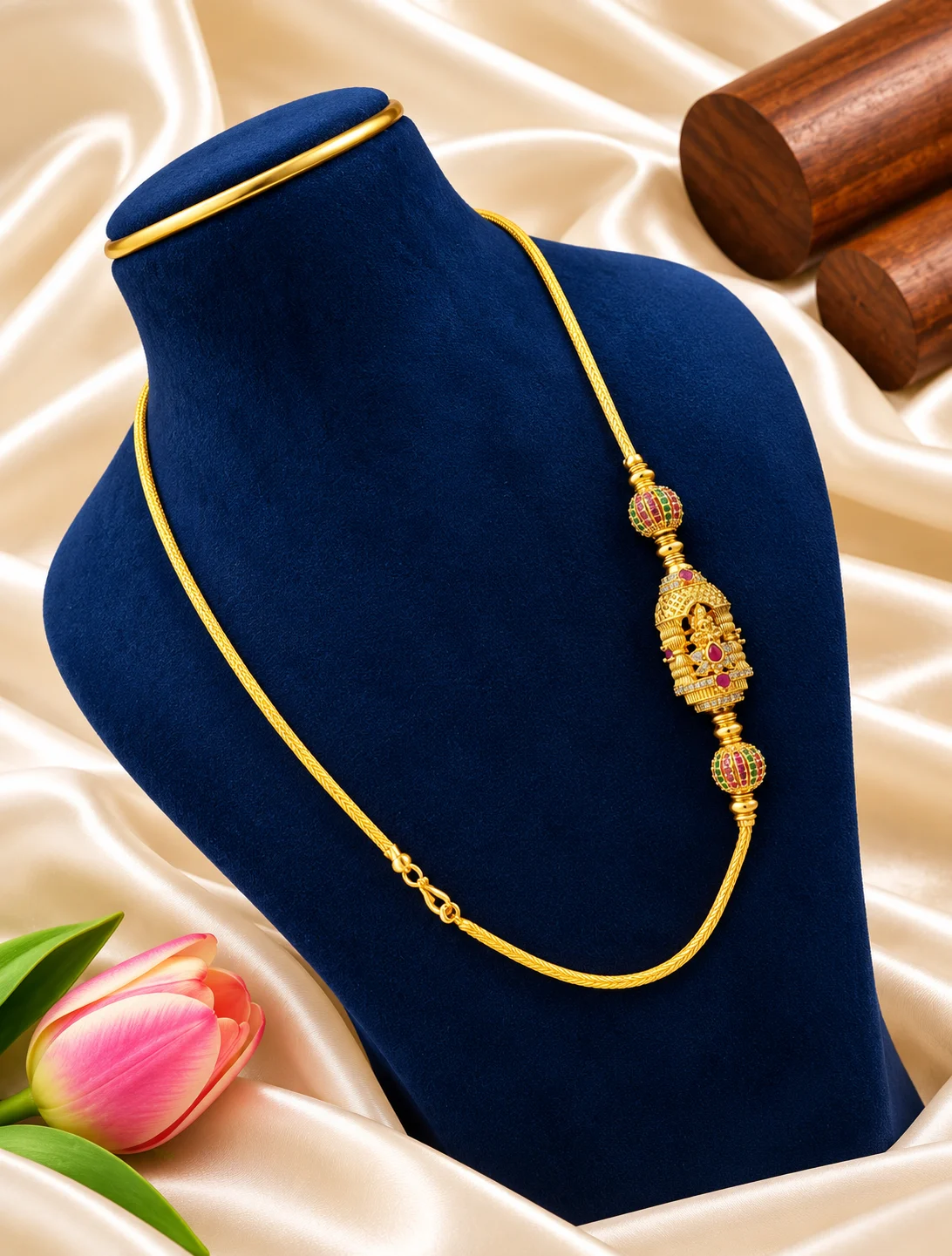 Side Pendant Thali Chains 0026