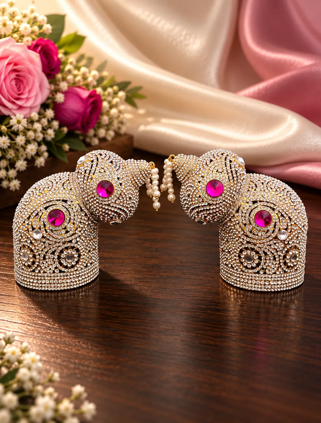 Gold Plated Goda Devi Crown 0008