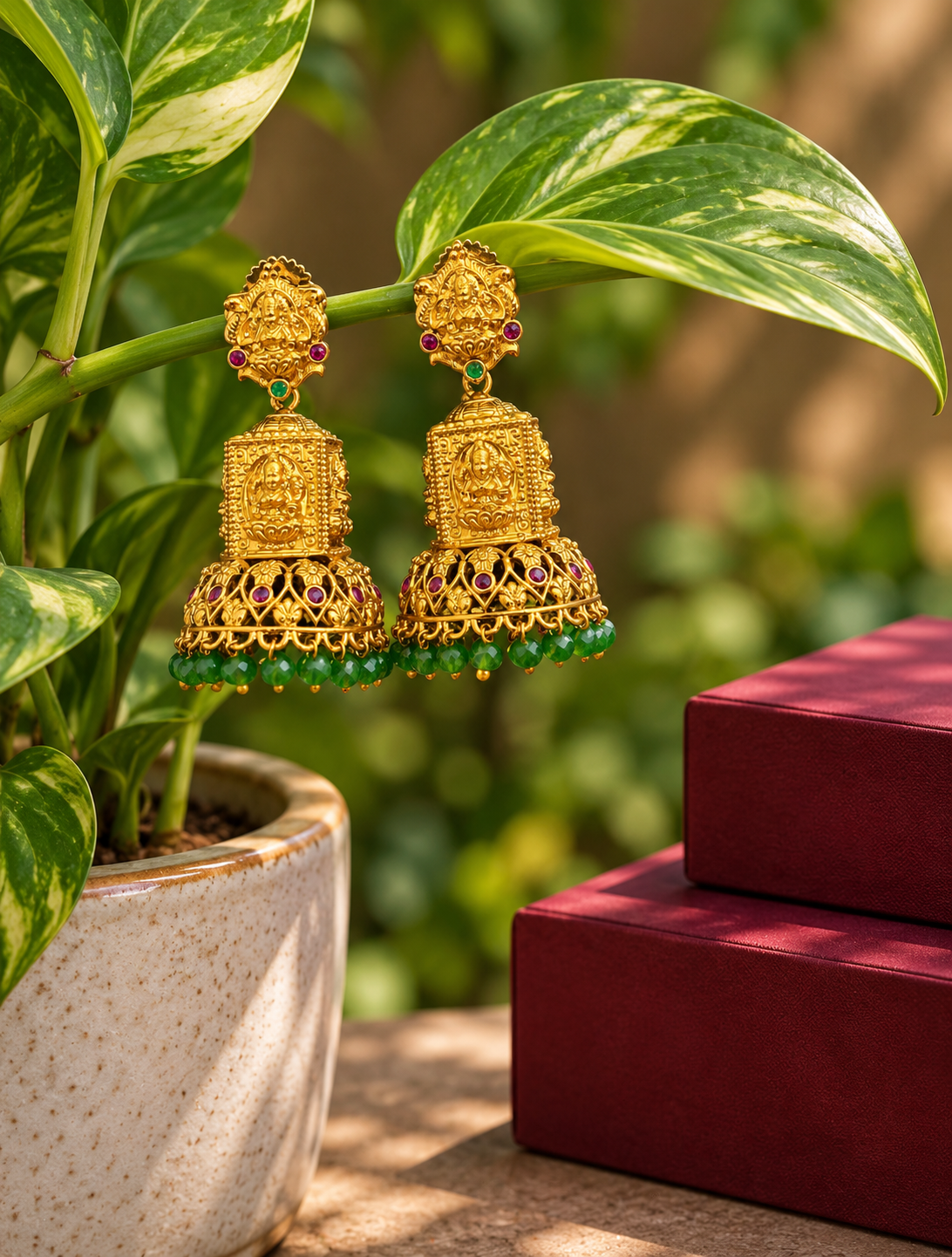Temple Jhumkas 0009