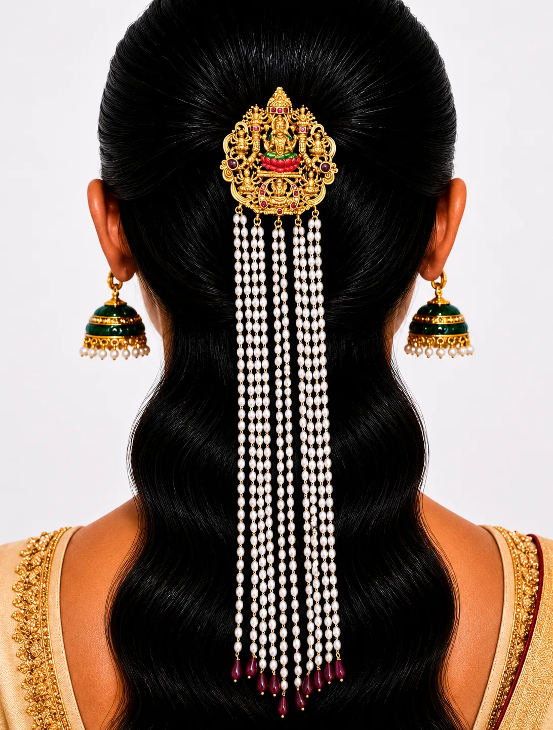 Lakshmi Hair Brooch 0007