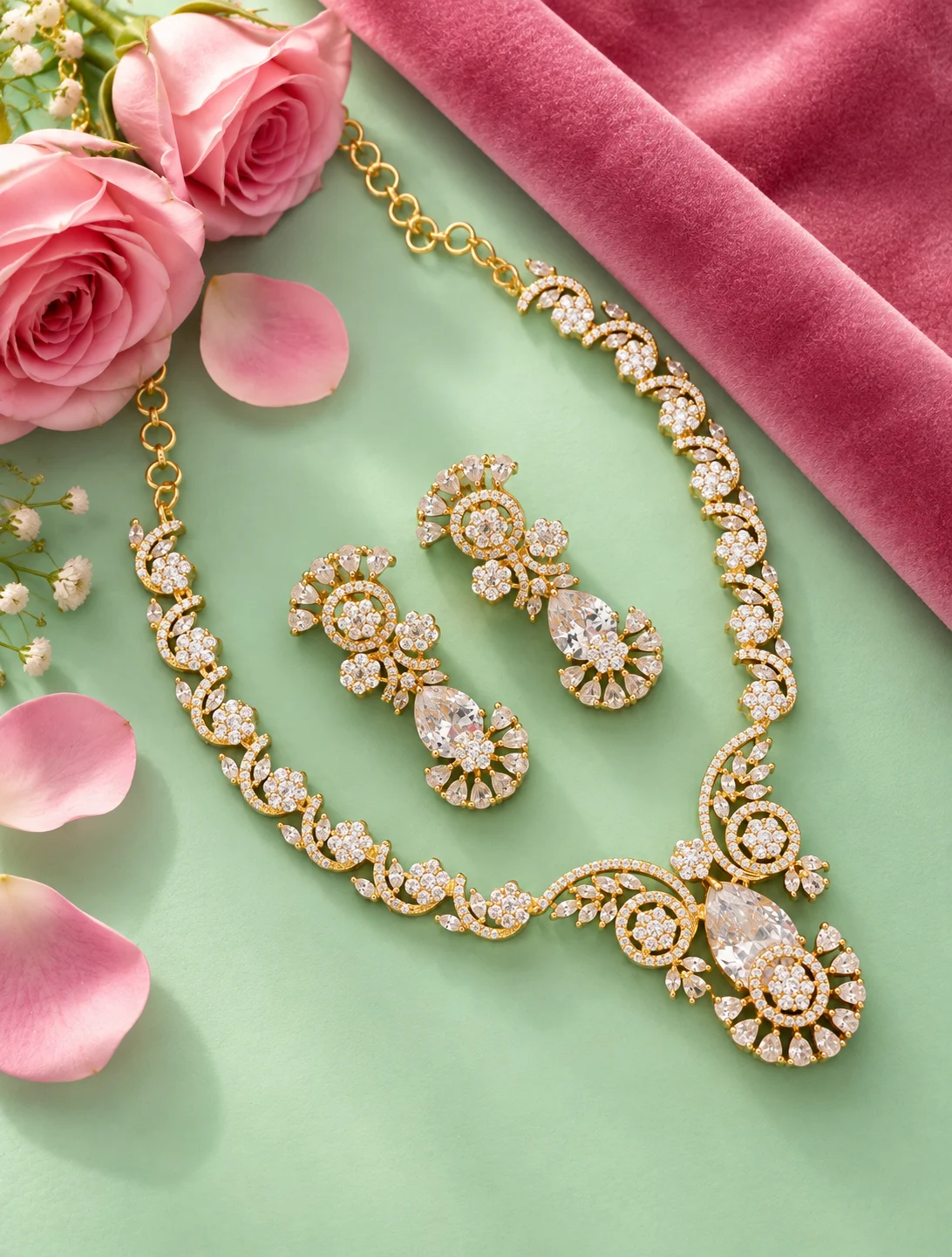 Bridal Necklace Set 0024