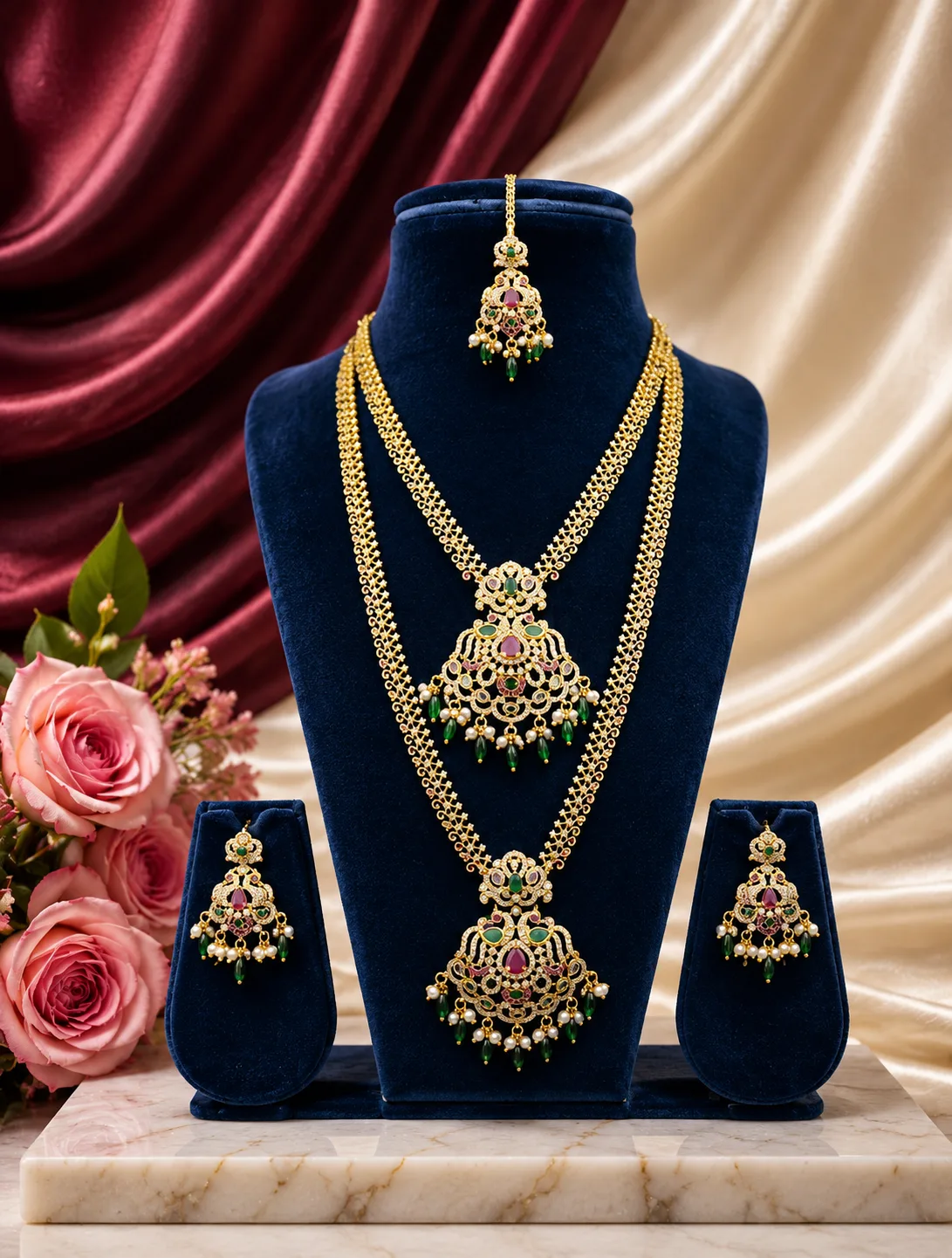CZ Wedding Jewellery - 0017