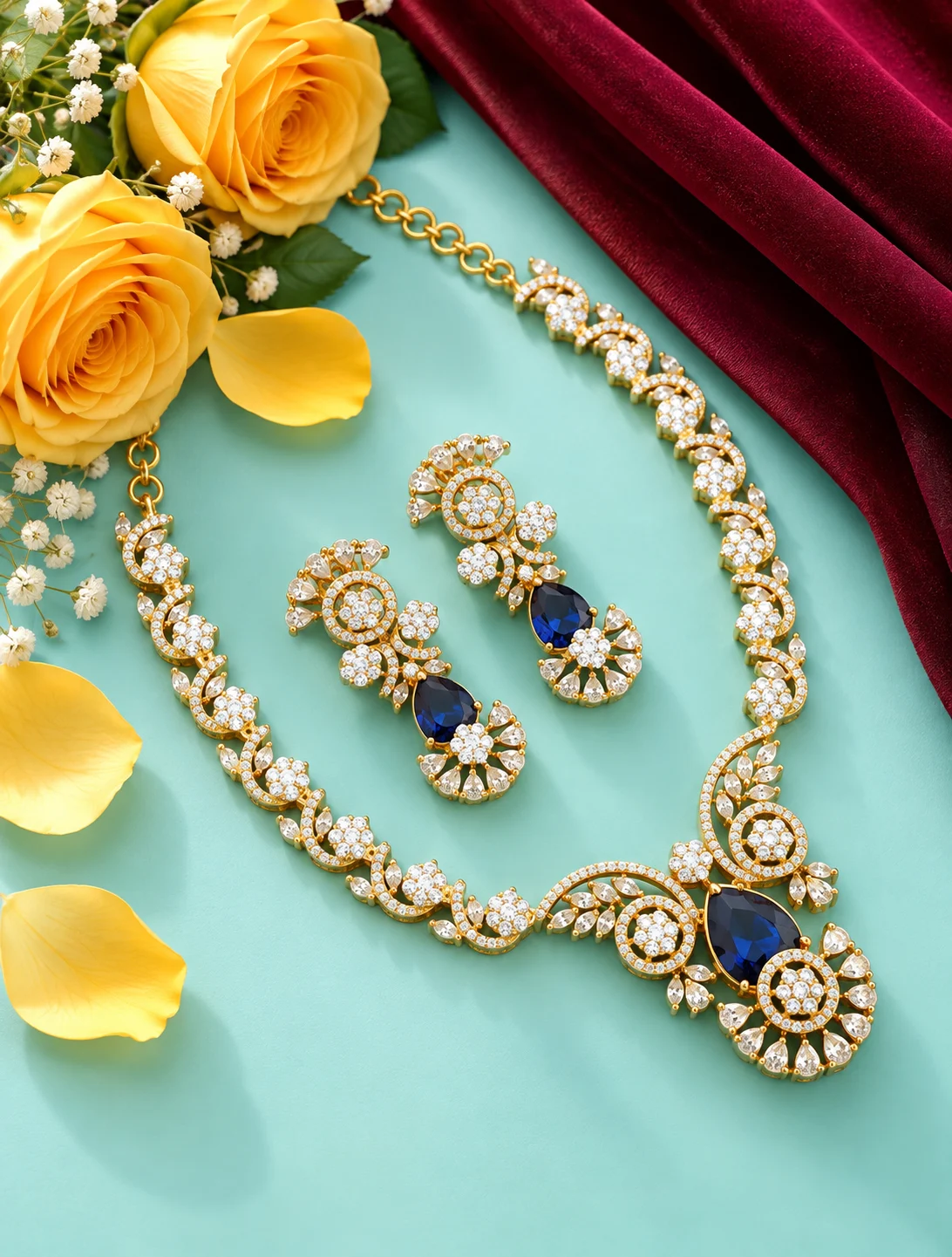 Bridal Necklace Set 0024