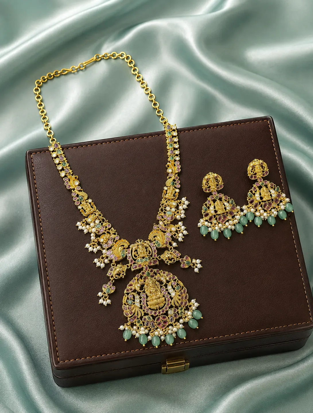 Traditional Lakshmi Necklace 0012
