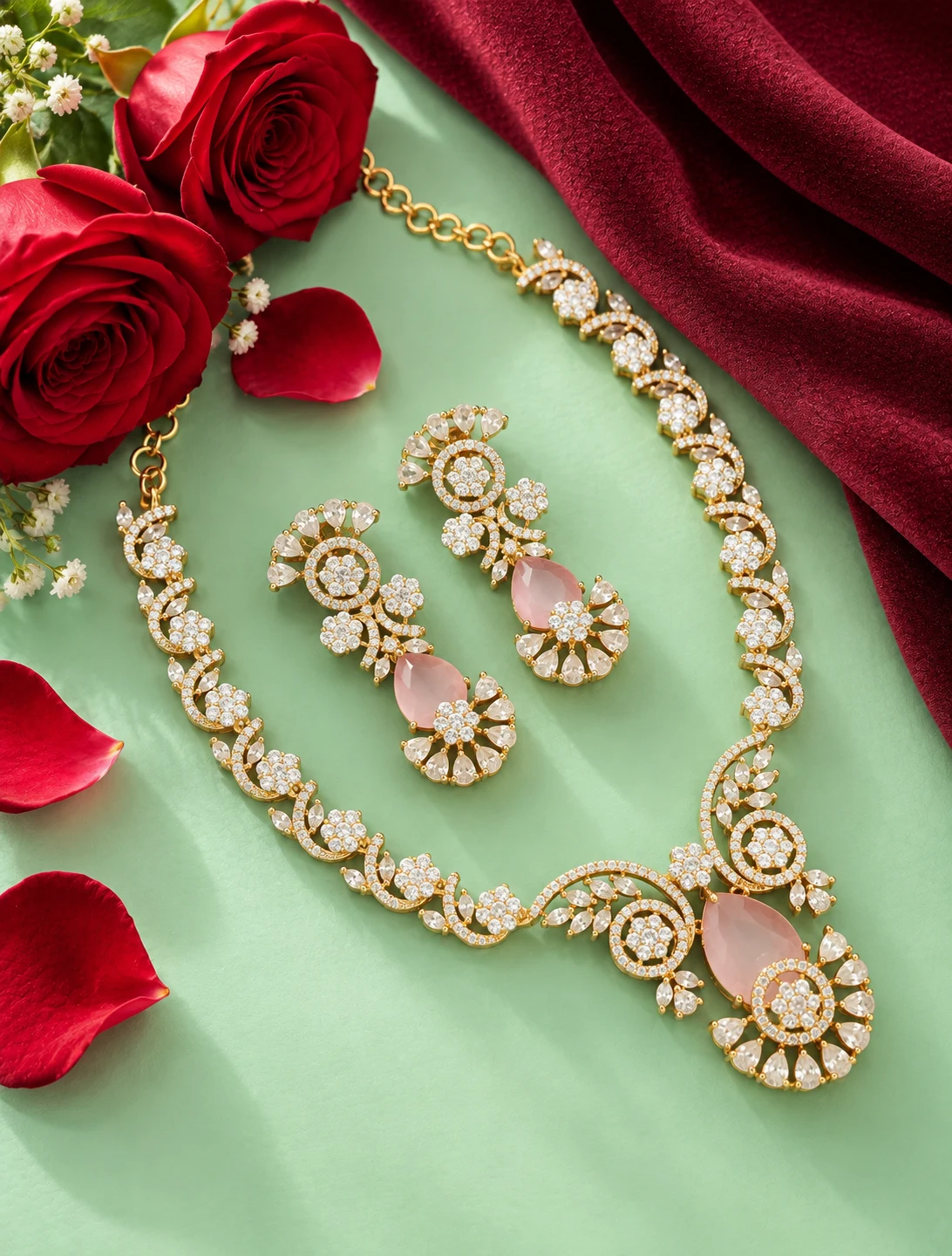Bridal Necklace Set 0024