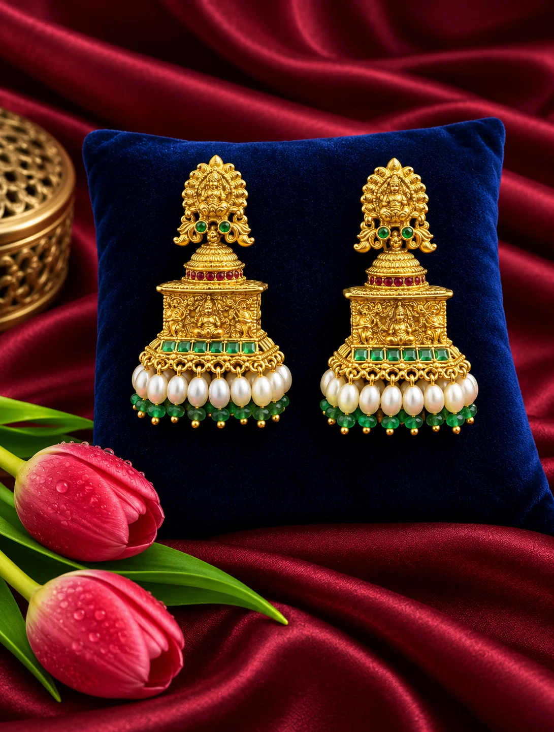 Traditional Temple Jhumkas 0018