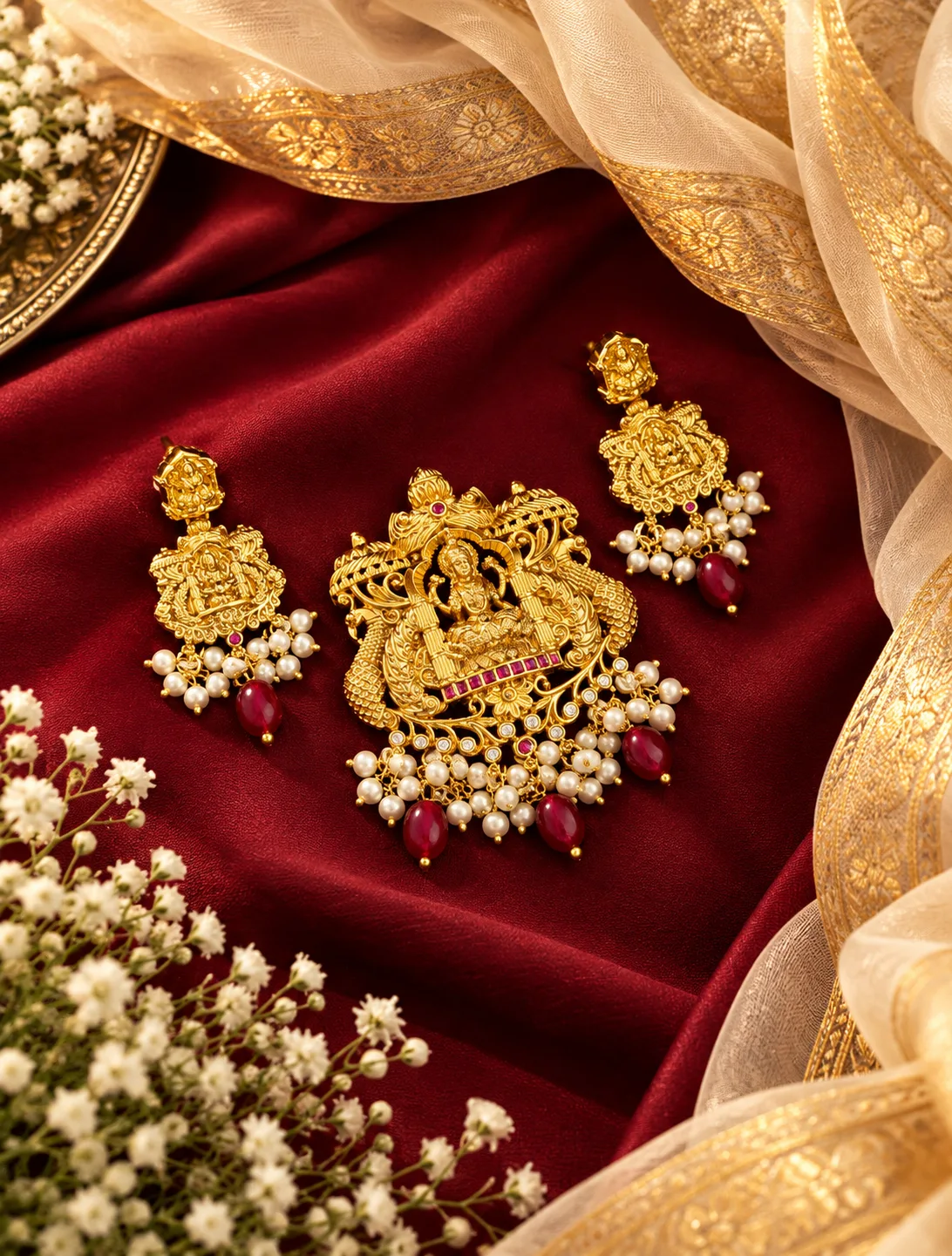 Traditional Lakshmi Pendant 0013
