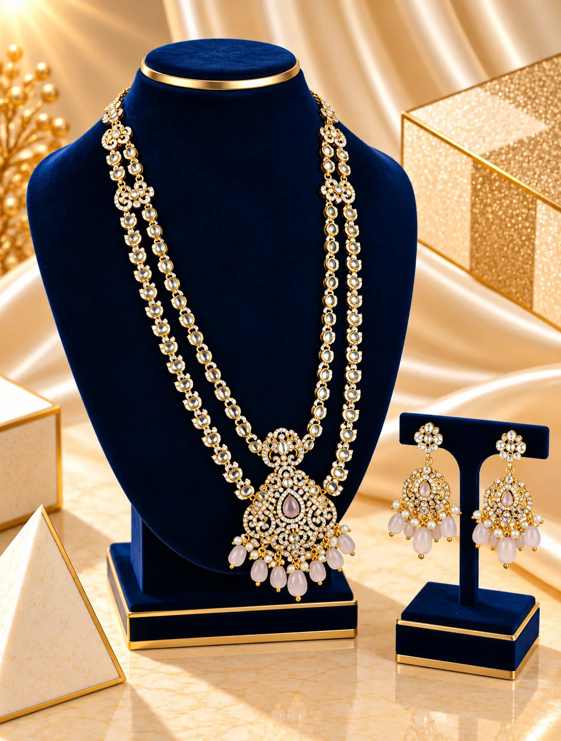 CZ Victorian Haram Set 0011