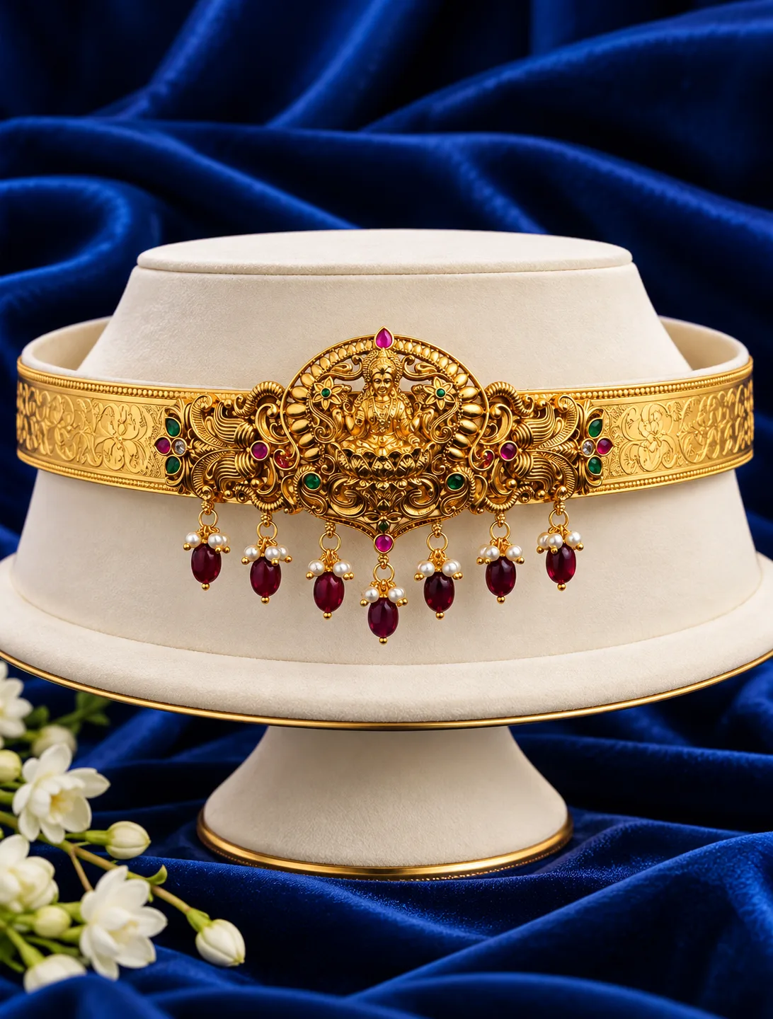 Traditional CZ Lakshmi Vaddanam 0019