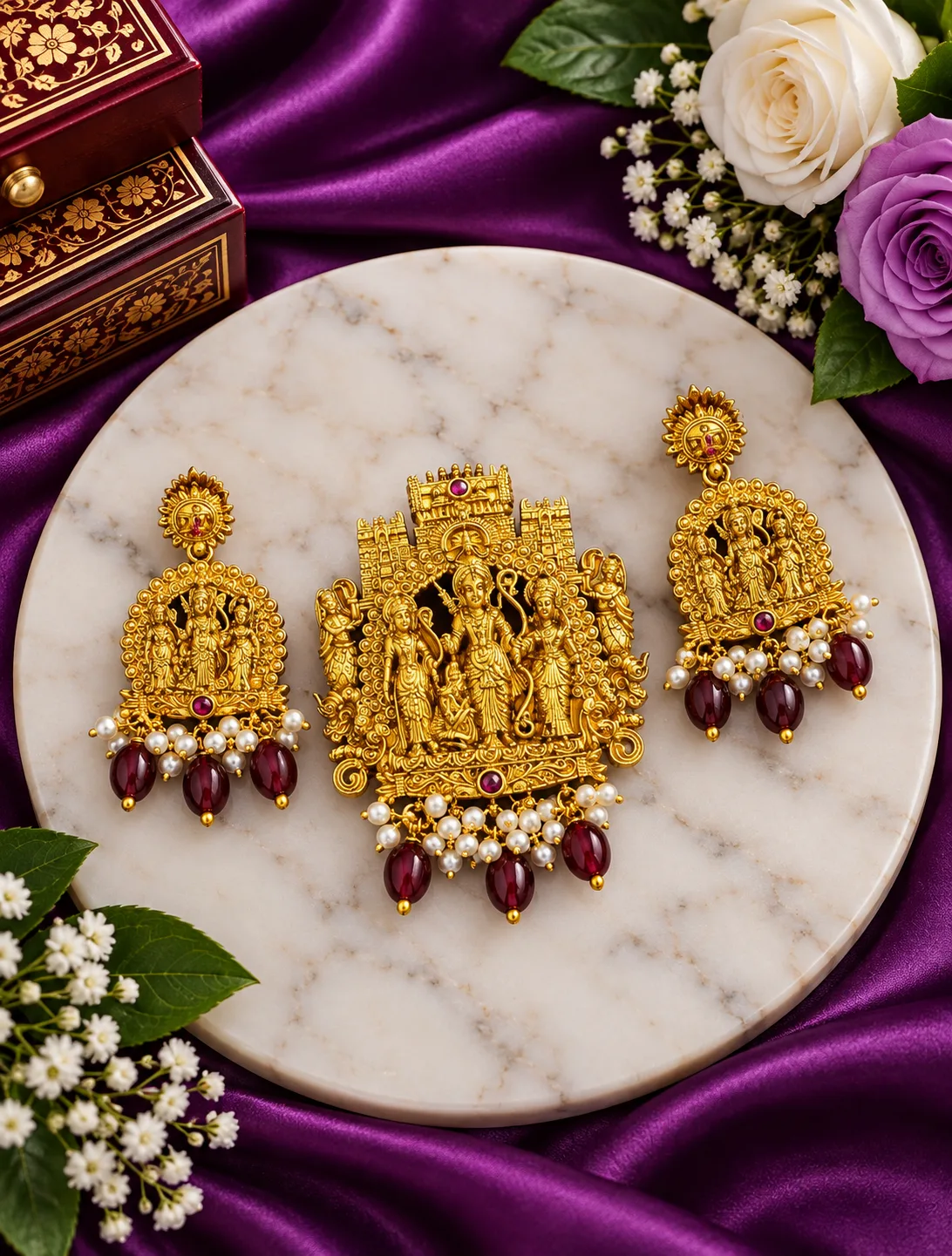 Temple Pendant Set 0012