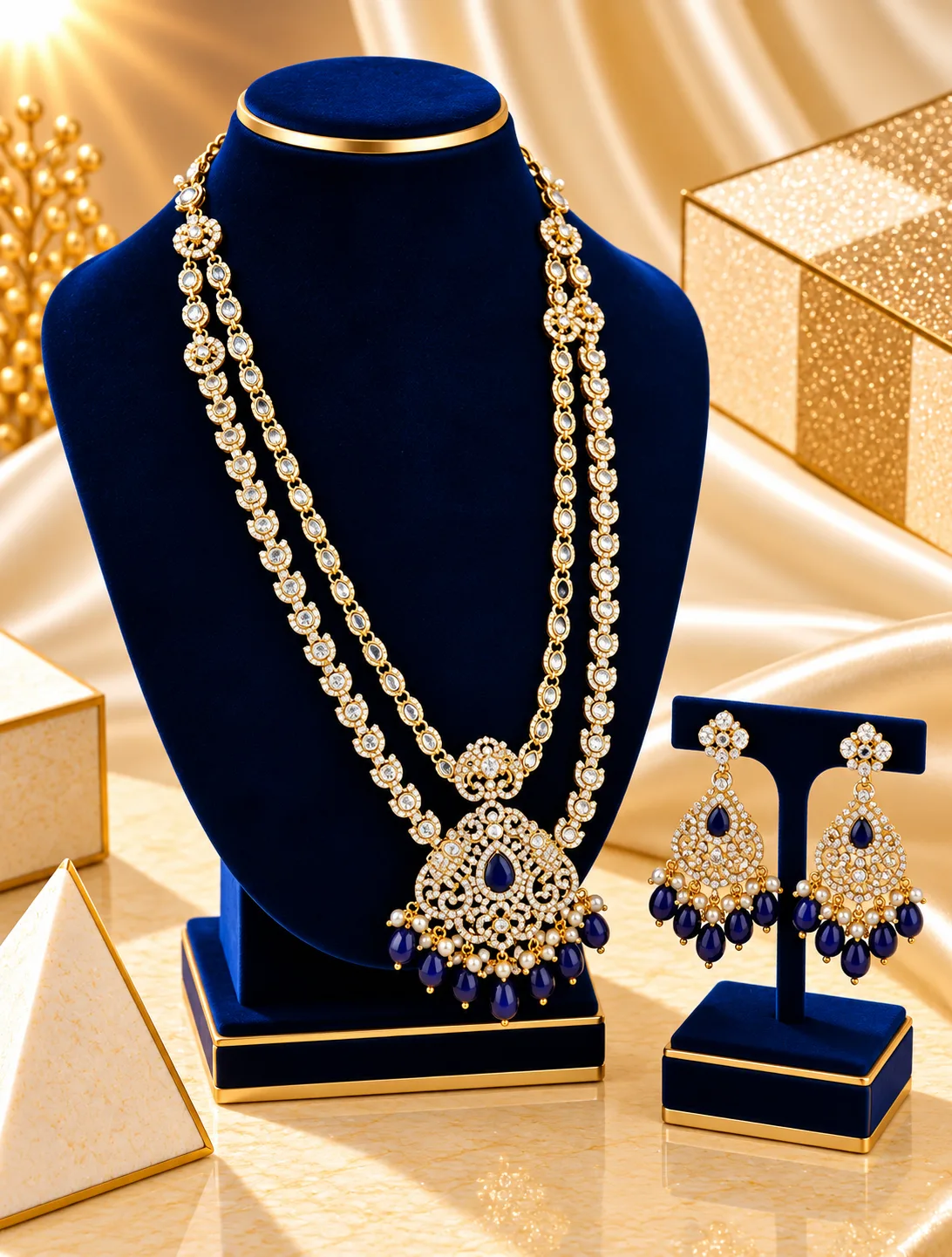 CZ Victorian Haram Set 0011