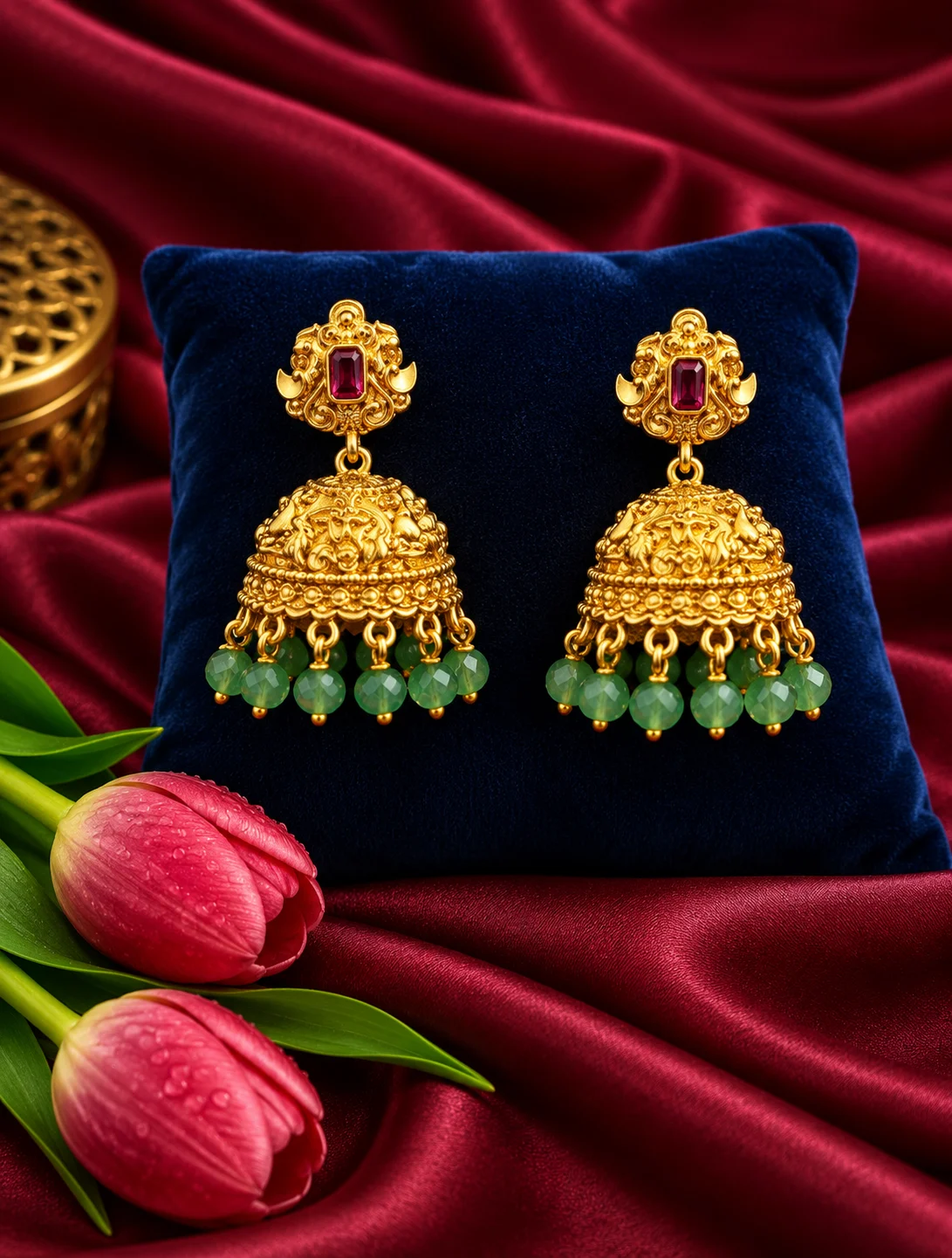 Gold Plated Jhumkas 0020