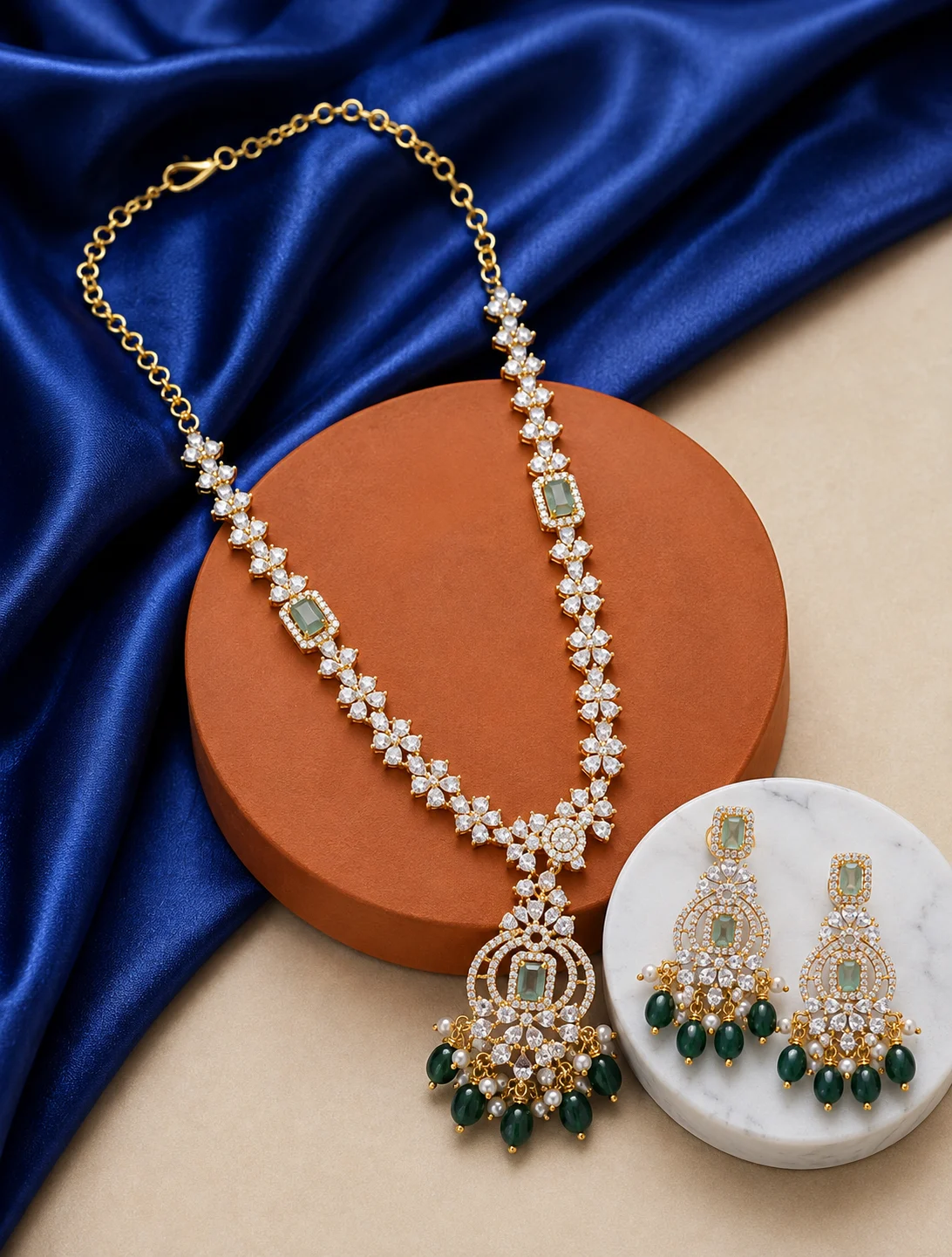 CZ Stone Necklace 0015