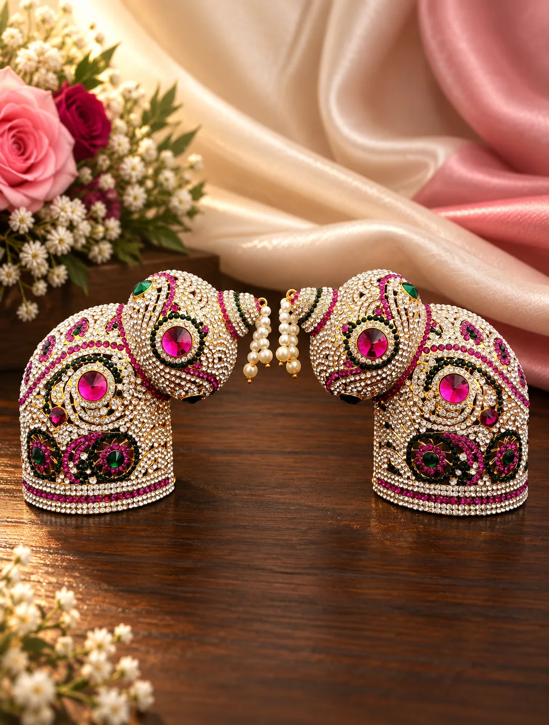 Gold Plated Goda Devi Crown 0008