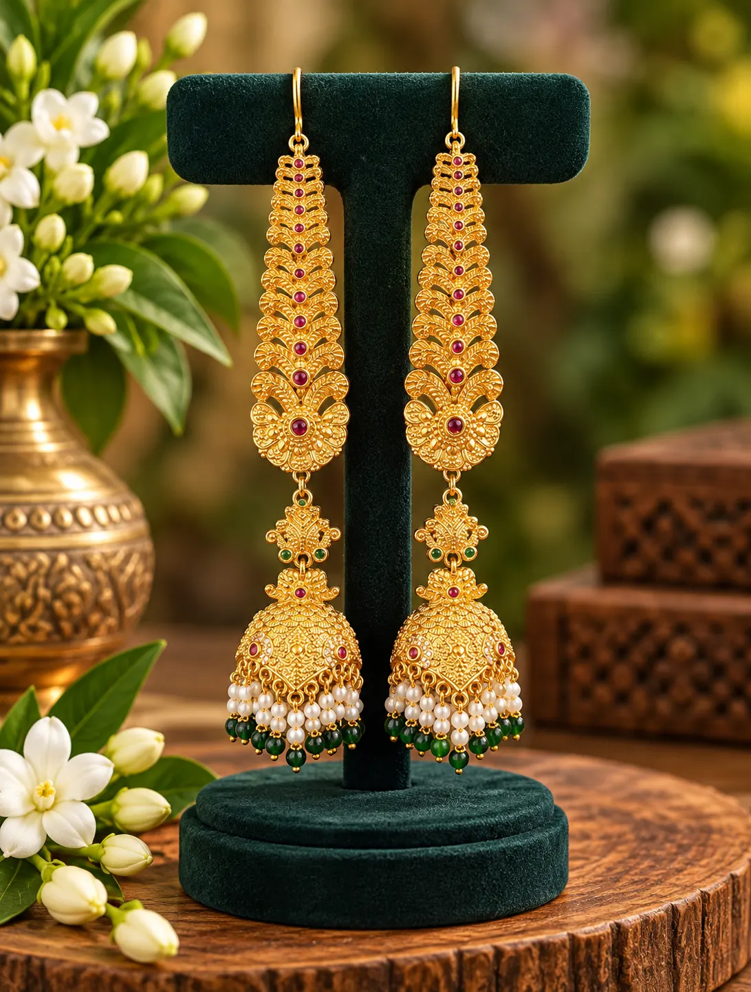 Straight Matilu Ear Chain 0024