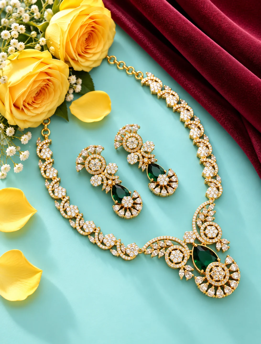 Bridal Necklace Set 0024