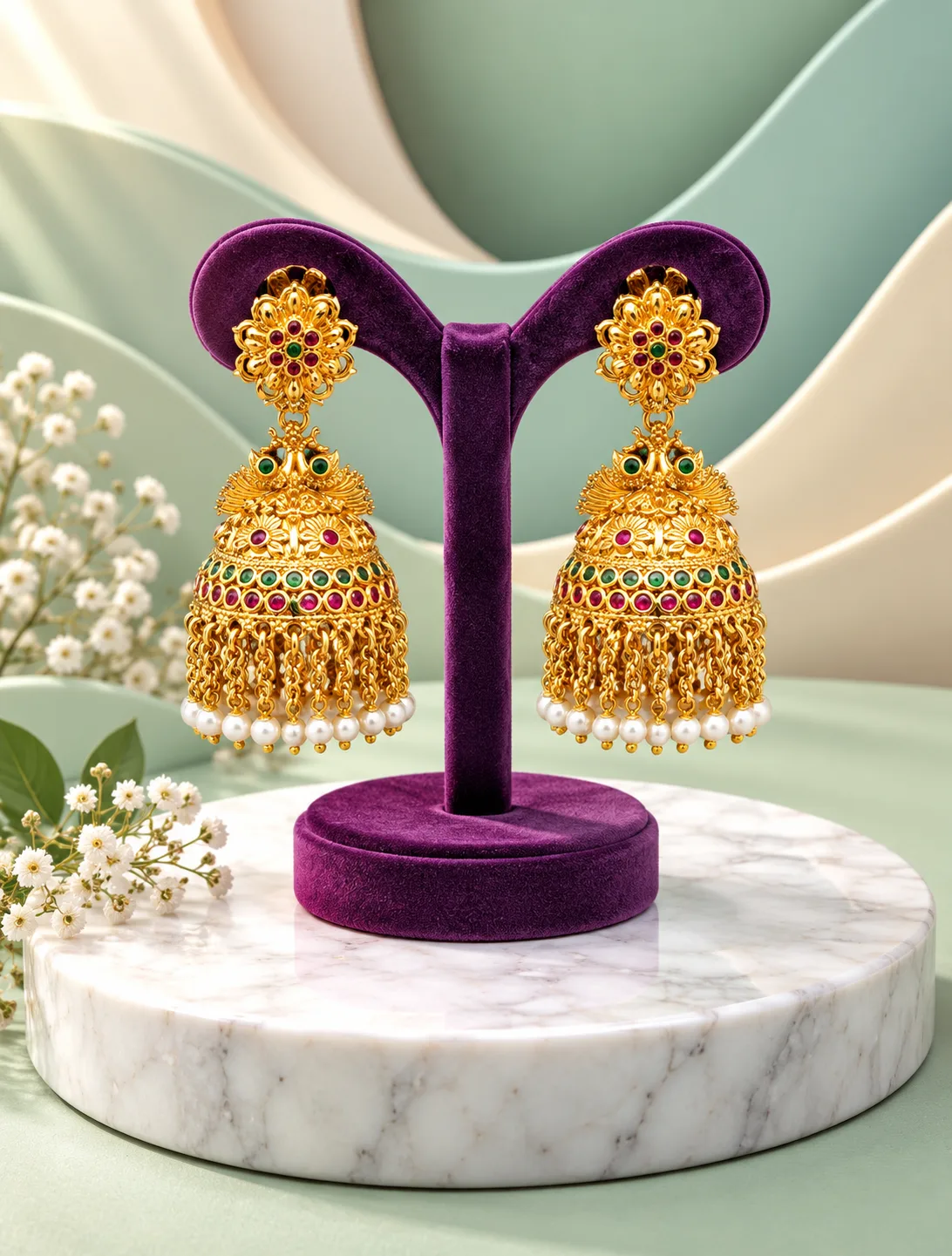 Big Jhumka Earrings 0030