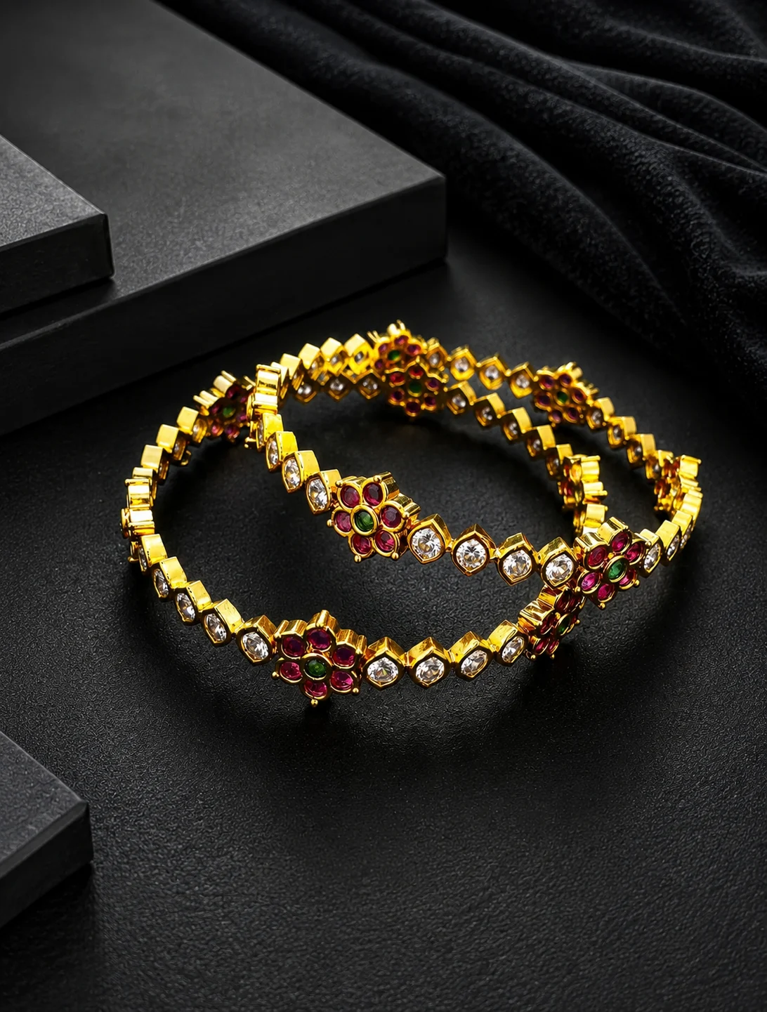 Fancy CZ Bangles 0011