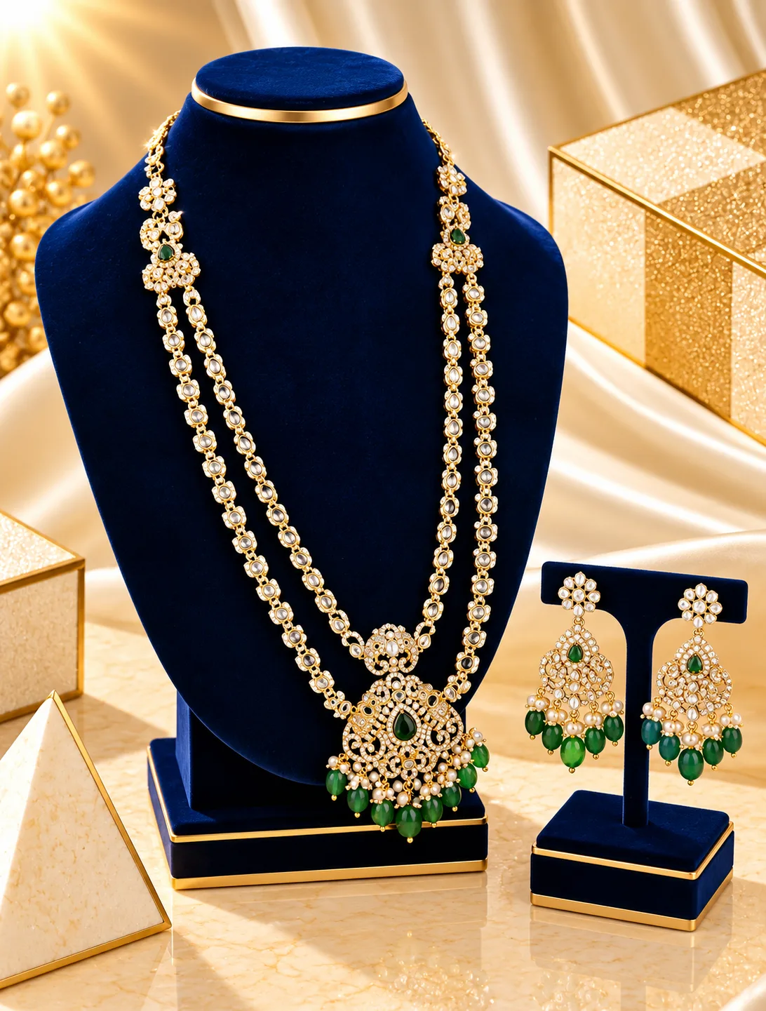 CZ Victorian Haram Set 0011