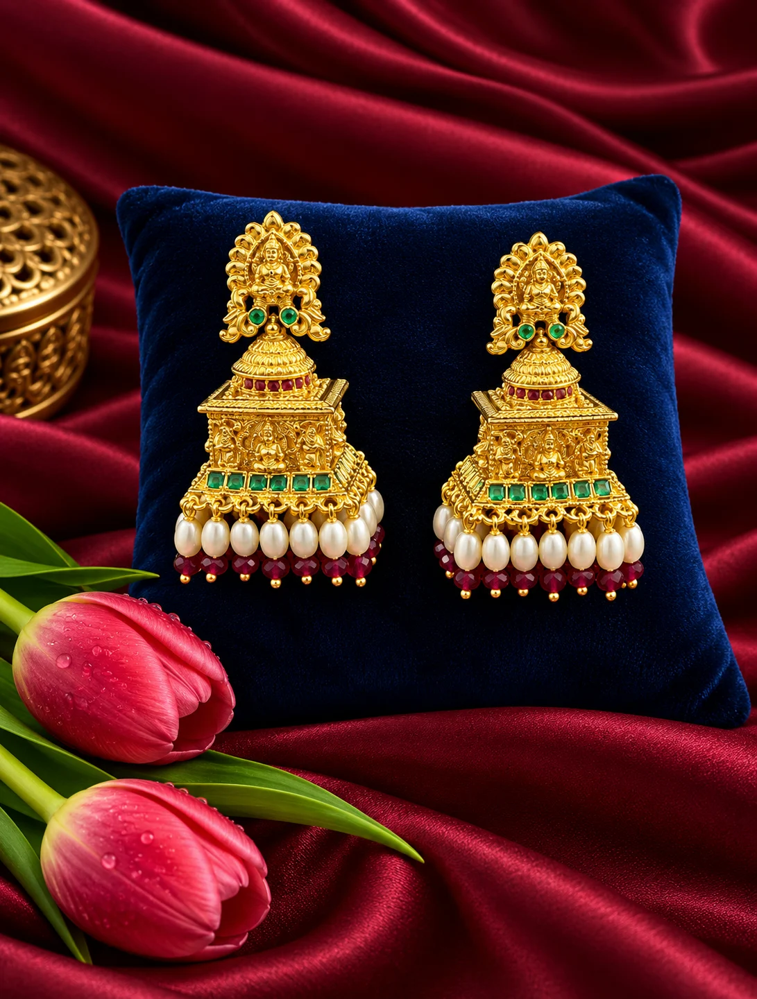 Traditional Temple Jhumkas 0018