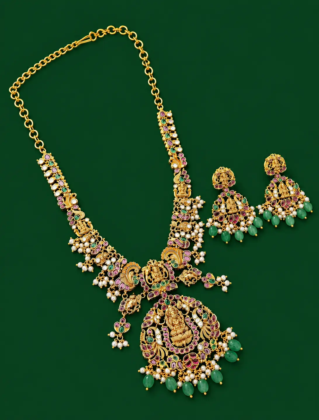 Traditional Lakshmi Necklace 0012