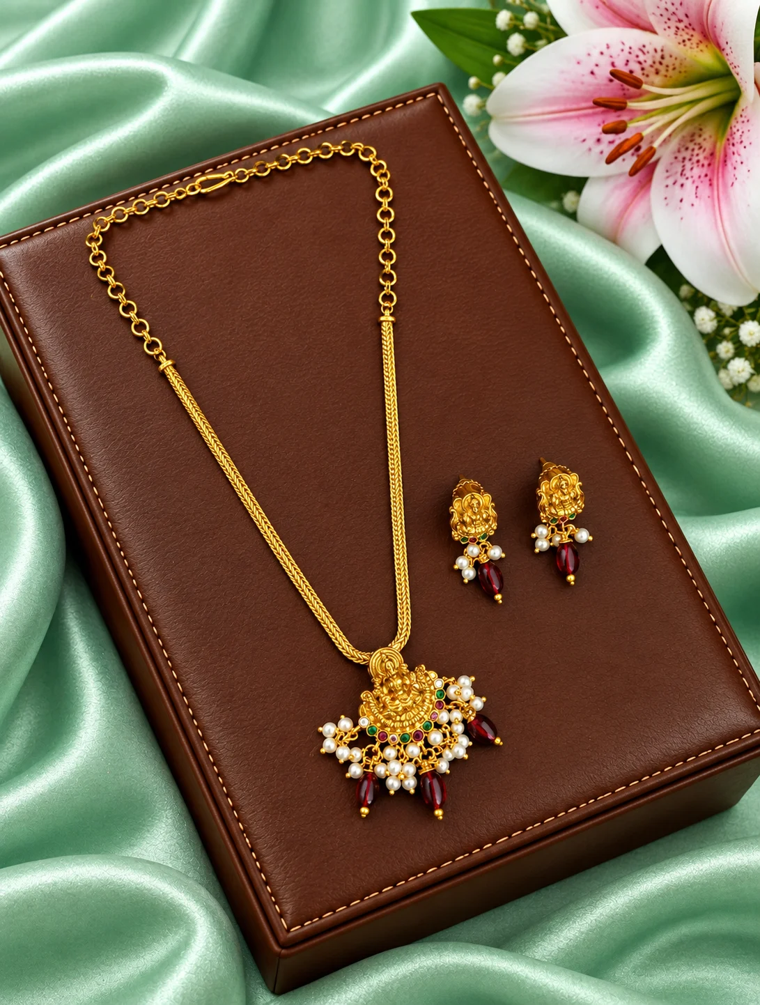 Chain Necklace Set 0023