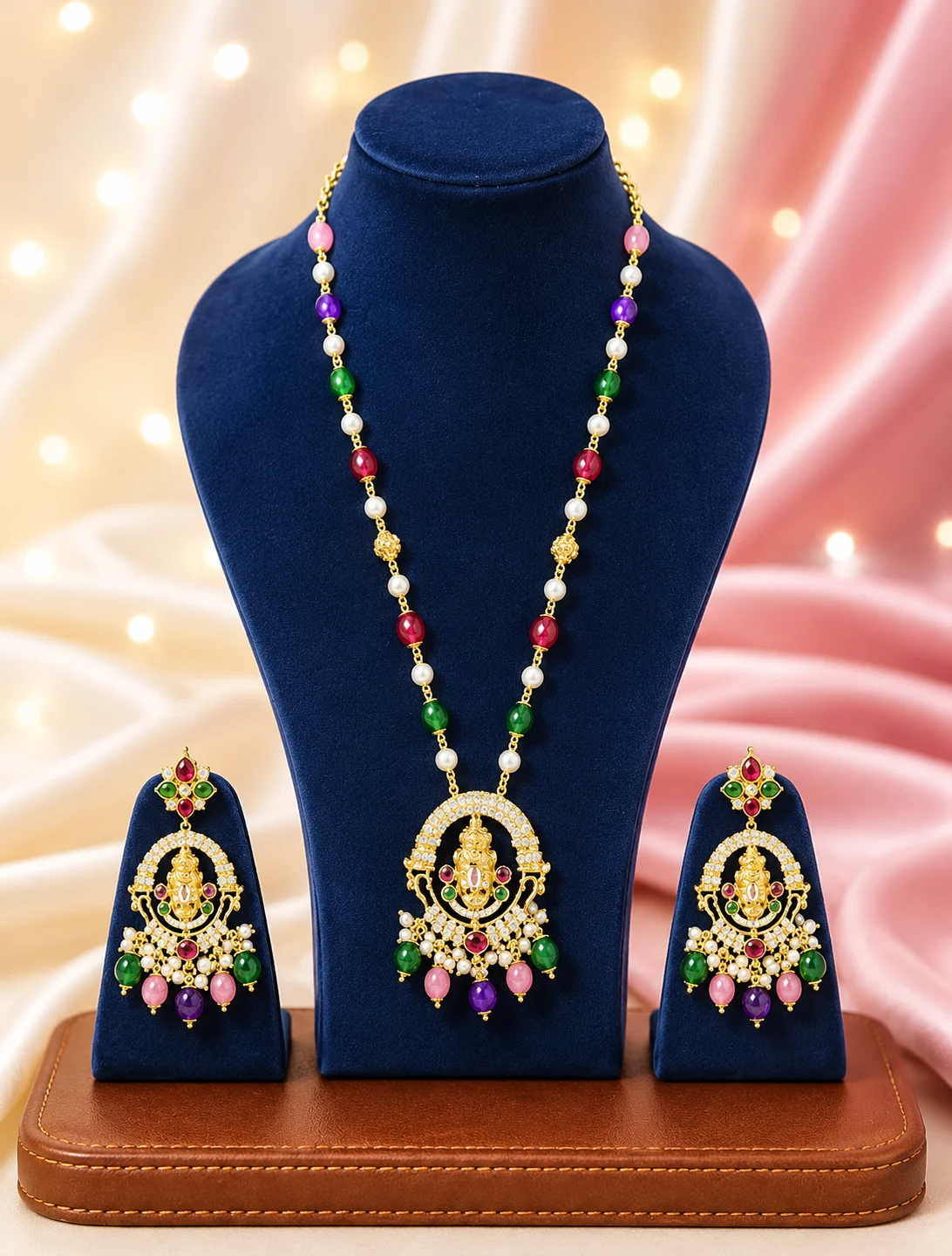 Pearl Mala with Pendant 0004