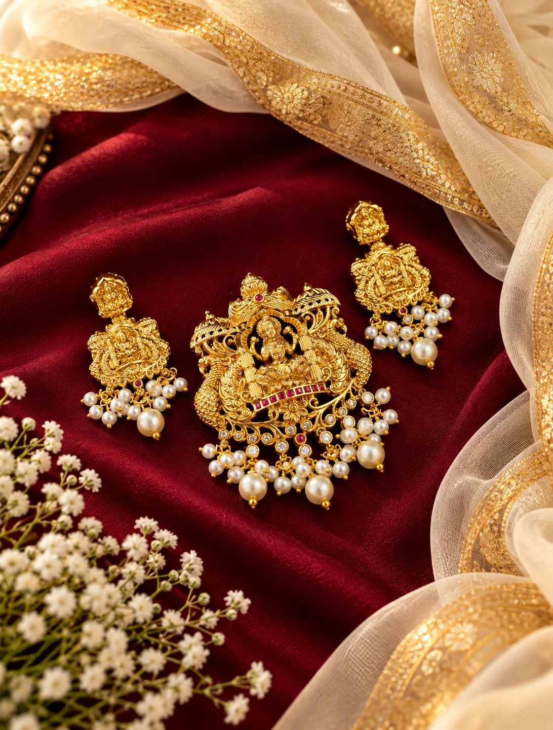 Traditional Lakshmi Pendant 0013